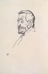 Retrato de Heinrich Benesch